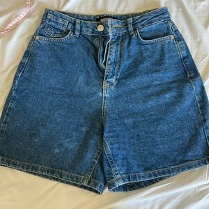 Super high waisted jeans shorts